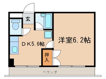 間取図 メゾン名城