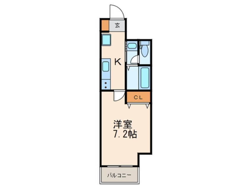 間取図 ﾁｪﾙﾄｳﾞｨｰﾀ