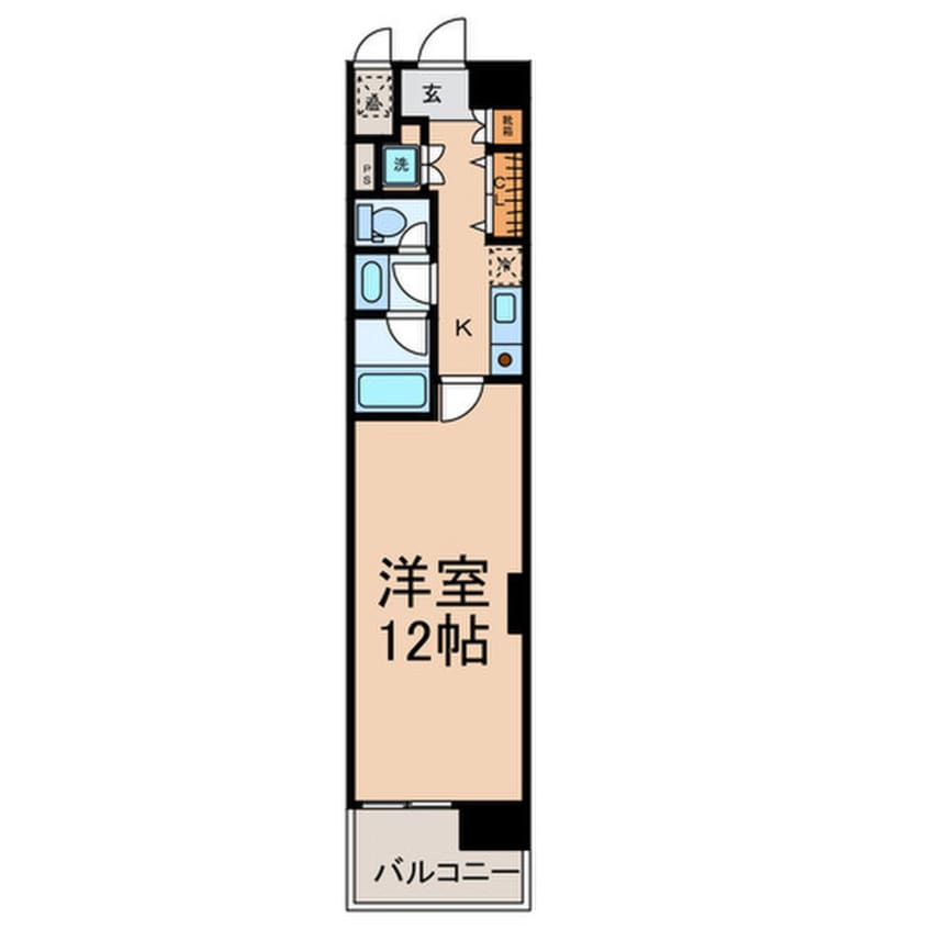 間取図 CASA+α名駅南