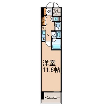 間取図 CASA+α名駅南