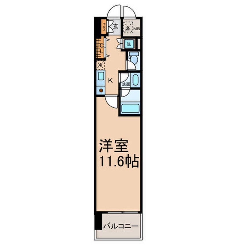 間取図 CASA+α名駅南