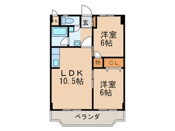 間取図 オリンピア ７５