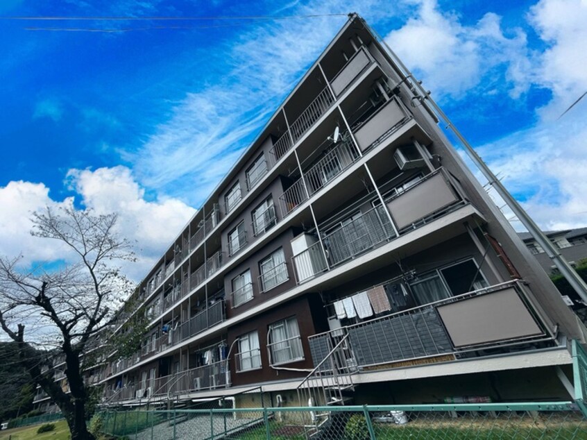 外観写真 なるみｸﾞﾘｰﾝｺｰﾎﾟ２号棟（401）