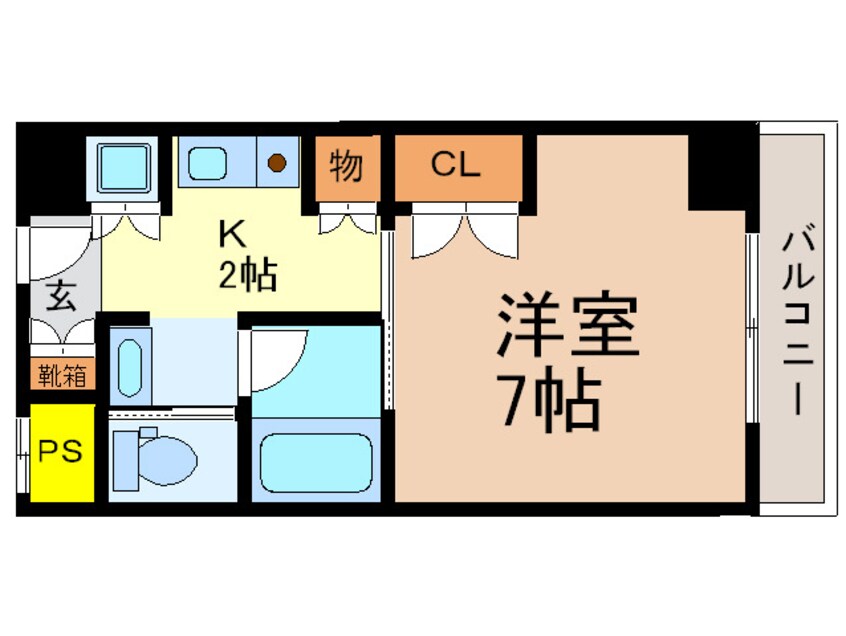 間取図 プログレンス栄