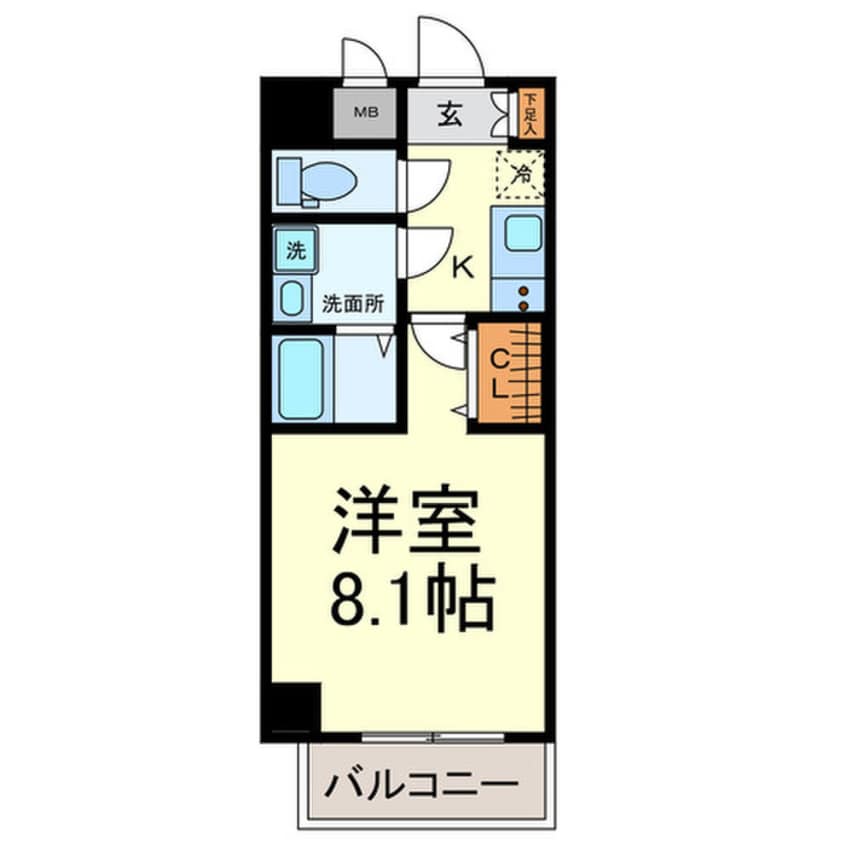 間取図 Lancia Heian