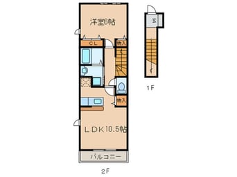 間取図 ピュア・ト－ン