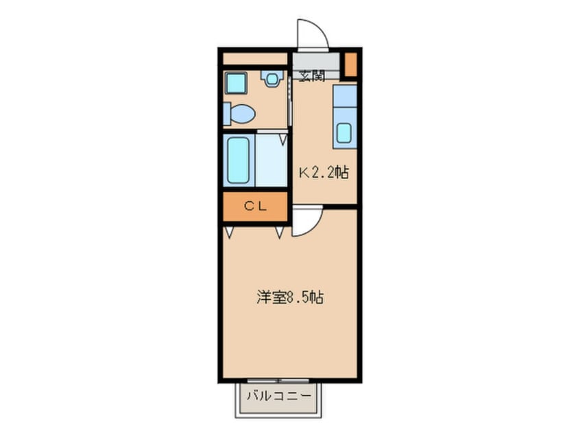 間取図 クリスタルスレェン