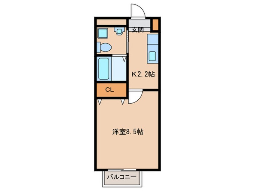 間取図 クリスタルスレェン