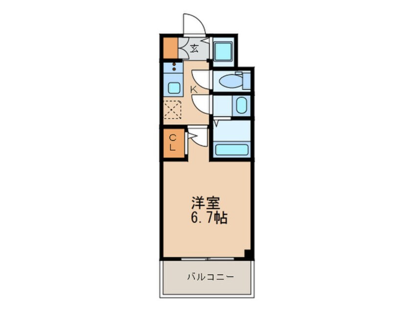 間取図 オーキッドレジデンス鶴舞