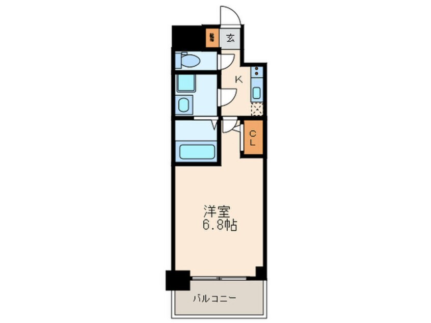 間取図 オーキッドレジデンス鶴舞