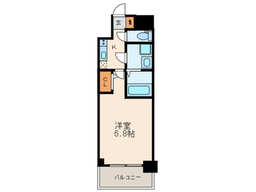 間取図 オーキッドレジデンス鶴舞