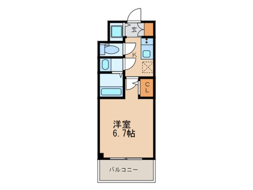 間取図 オーキッドレジデンス鶴舞