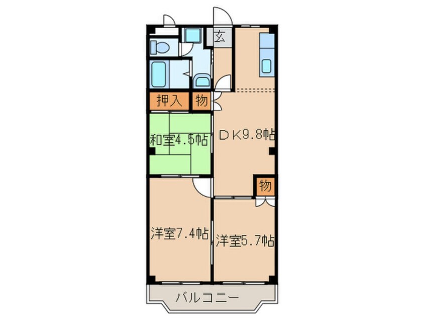 間取図 フォ－シ－ズン