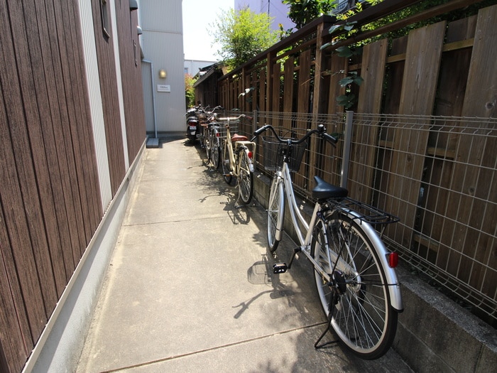 駐輪場 クレフラスト更屋敷Ⅱ