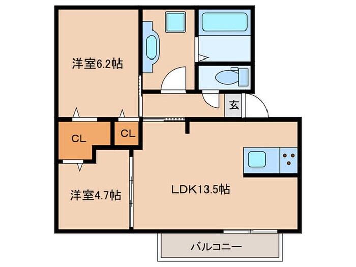 間取り図 シュエットＢ