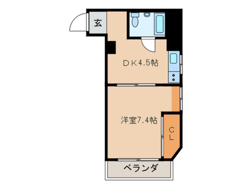 間取図 安田屋ビル