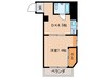 安田屋ビル 1DKの間取り