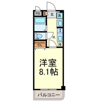 間取図 プランドール中村公園