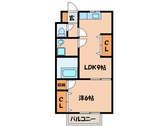 間取図 パテｲオ欠町