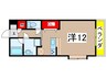 ストューディオエヌ 1Rの間取り