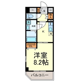 間取図 プランドール城見通