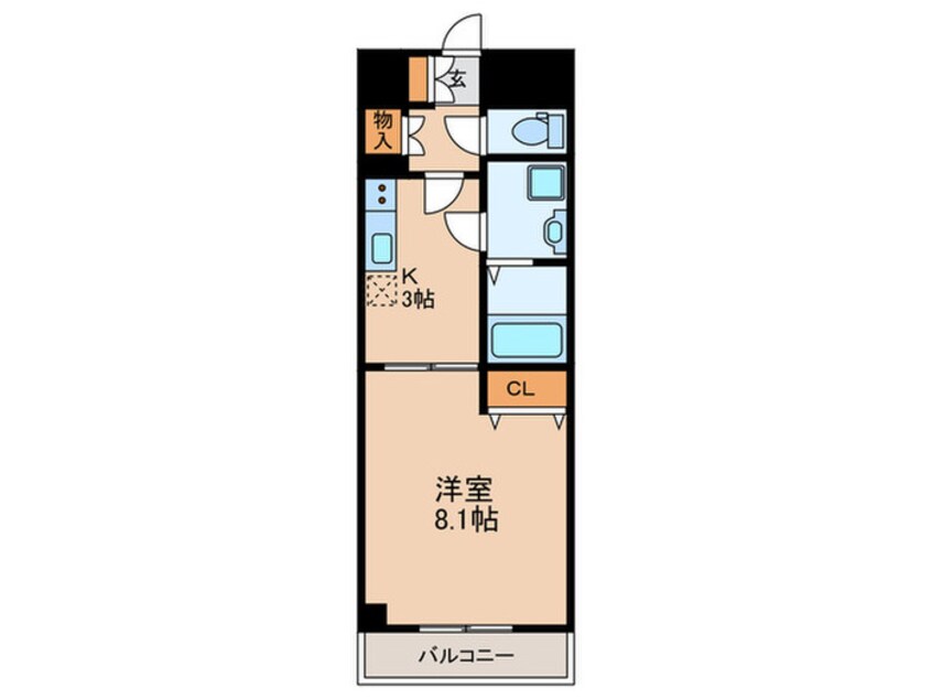 間取図 プランドール城見通