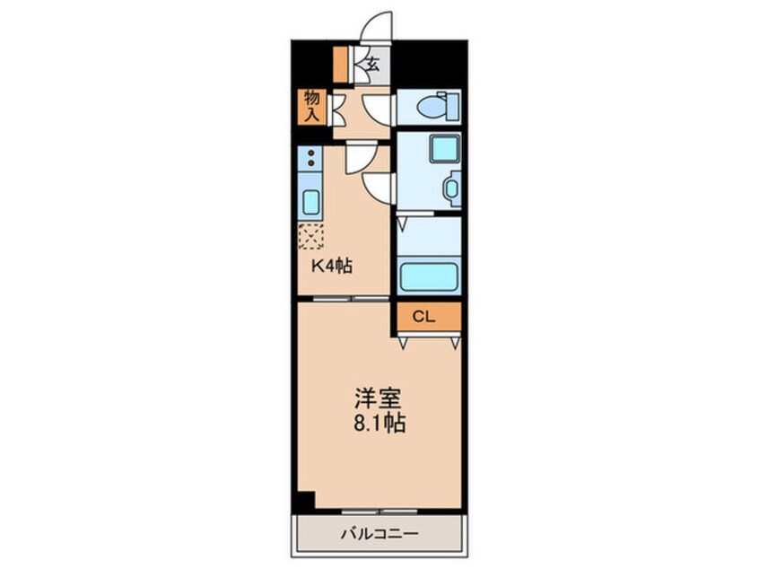 間取図 プランドール城見通