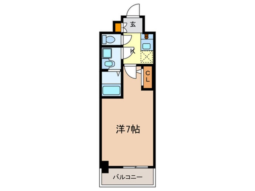 間取図 ｴｽﾃﾑｺｰﾄ名古屋ｻｳｽﾈｸｽﾄ