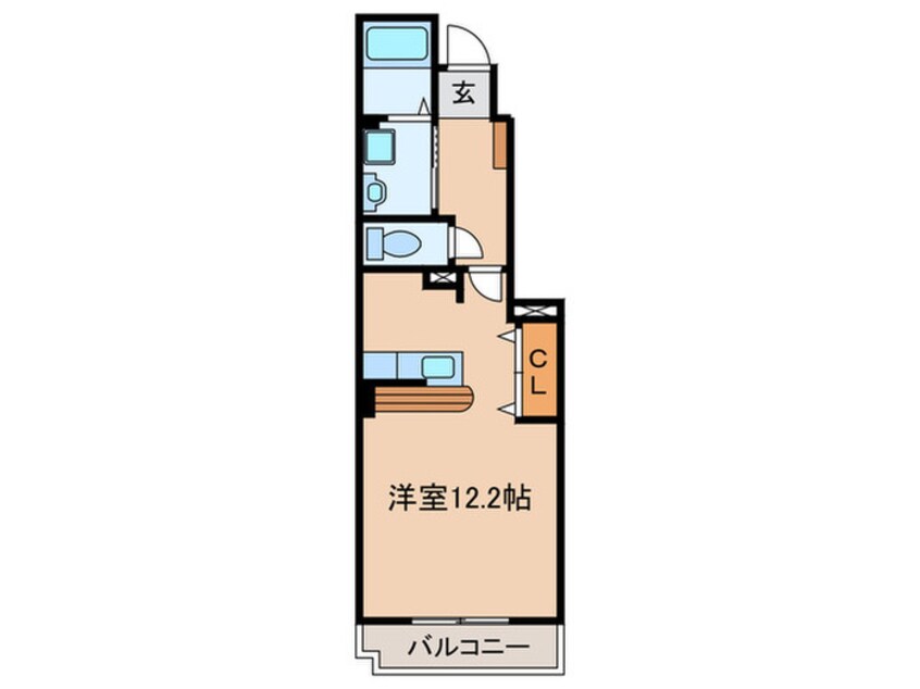 間取図 ラフィネ　ジェンテ
