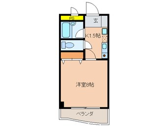 間取図 アべニュー名駅