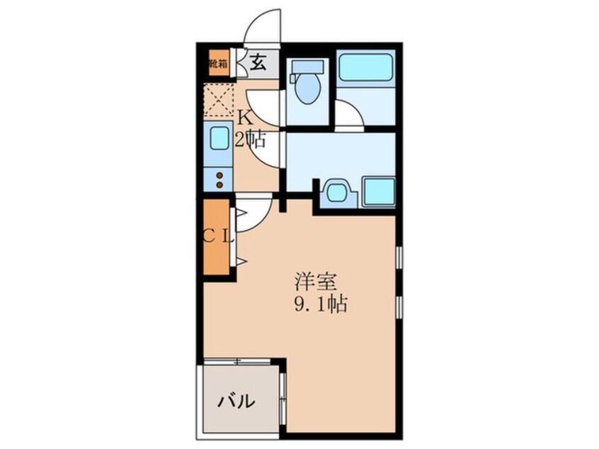 間取図 COZY東大曽根