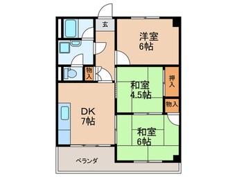 間取図 ライオンビル