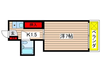 間取図 パティオ