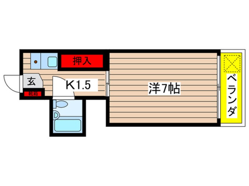 間取図 パティオ