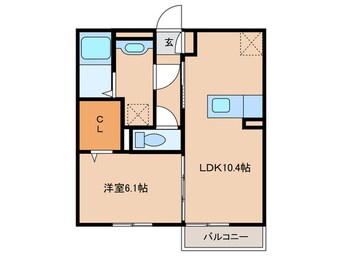 間取図 ｳｨﾝｻﾞｰﾍﾞﾙ