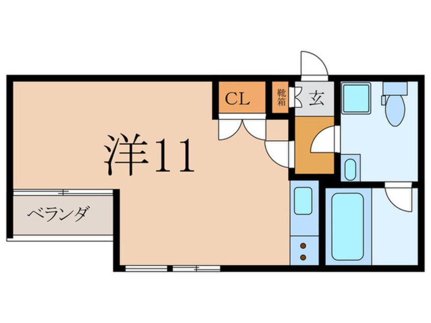 間取図 アーバン栄