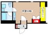 アーバン栄 1Rの間取り