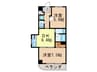 イマ－ジュ池下 2DKの間取り