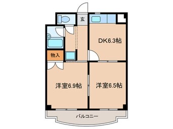 間取図 カーサコロナ