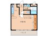 ミラシオン古渡 1Kの間取り