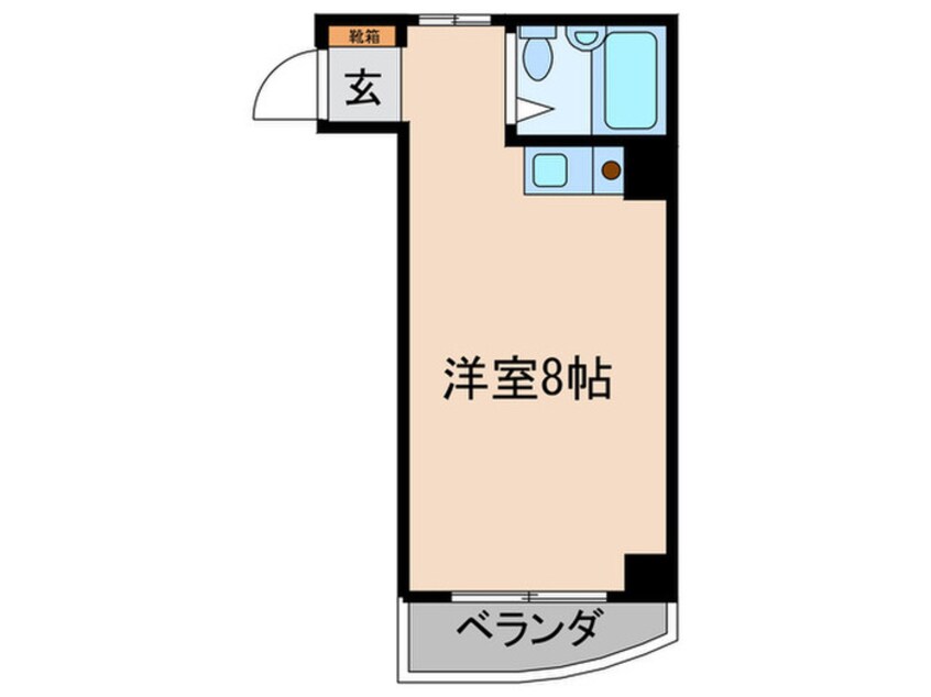 間取図 ラメゾンパシフィック新堀