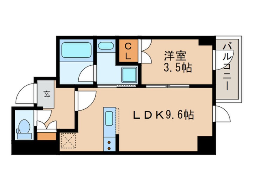 間取図 Ｍステージ矢田南