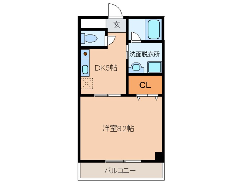 間取図 グランディ‐ル・163