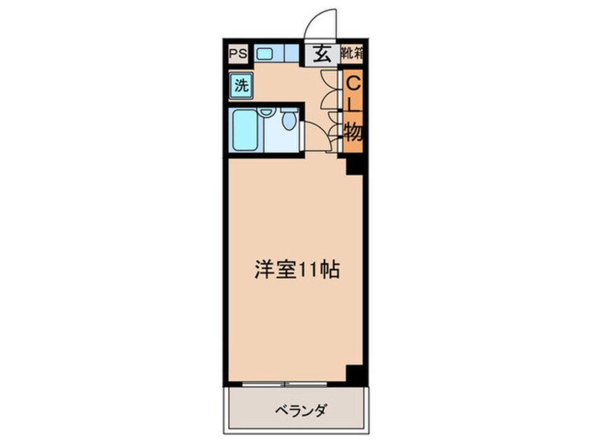 間取図 たつみビル