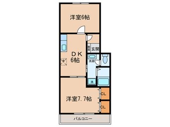 間取図 サニーガーデン