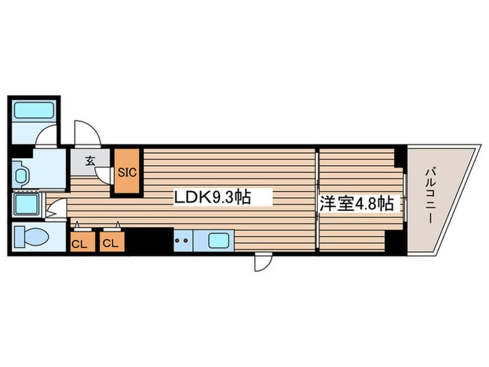 間取り図 セノアタワー泉