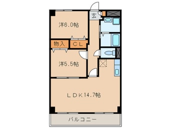 間取図 クレア－ル城並