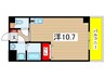 クレア桜山 1Rの間取り