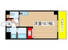 クレア桜山 1Rの間取り