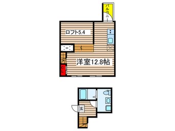 間取図 RadIAnce大江